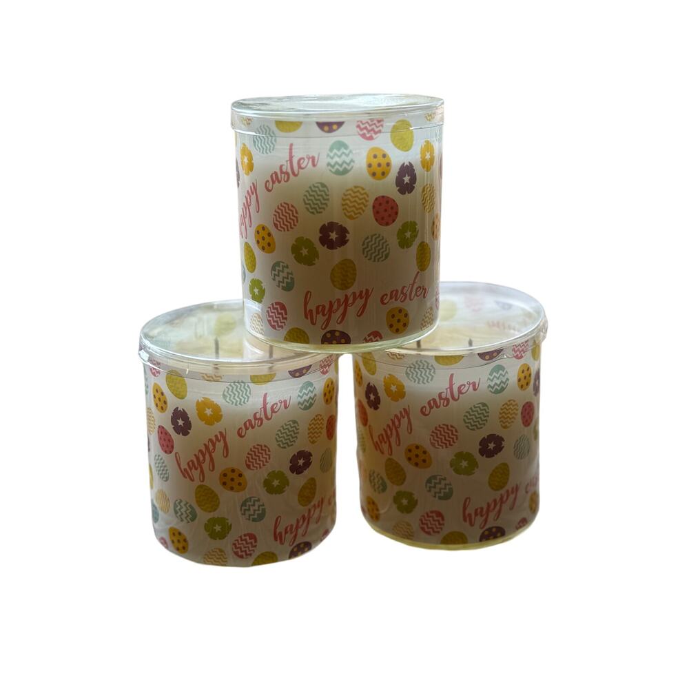 Gold canyon candles Easter wrap Plum Dandy scented Set of 3 Hard to find